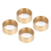 INJORA 4PCS 12g/pcs Gold Brass Inner Wheel Rings for INJORA 1.0" Wheels