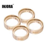 INJORA 29g/pcs Brass Inner Rings for 1/18 TRX4M 1.0 Stock Tires (4) (4M-23)