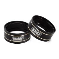 INJORA 94g/pcs Brass Internal Beadlock Ring Clamp Rings for 1.9" Wheel Rims Black