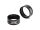 INJORA 94g/pcs Brass Internal Beadlock Ring Clamp Rings for 1.9" Wheel Rims Black