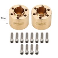 INJORA 12mm Heavy Brass Wheel Hex Hub Extenders Adapters...