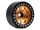 INJORA 4PCS 1.9" 8-round-hole Metal Beadlock Wheel Rims for 1/10 RC Crawler Gold