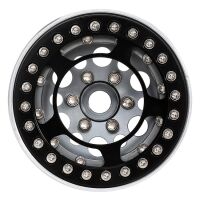 INJORA 4PCS 1.9" CNC Aluminum Beadlock Wheel Rims...