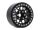 INJORA 4PCS 1.9" Metal Beadlock Wheel Rims for 1/10 Scale RC Rock Crawler Black