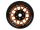 INJORA 4PCS 1.9" Metal Beadlock Wheel Rims for 1/10 Scale RC Rock Crawler Gold