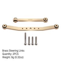 INJORA Brass Steering Links for 1/24 FMS FCX24 Upgrade (FCX24-03)