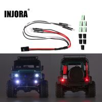 INJORA Headlights & Taillights LED Lights Kit for 1/18 TRX4M (4M-16)