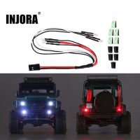 INJORA Headlights & Taillights LED Lights Kit for 1/18...