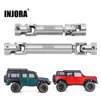 INJORA Stainless Steel Drive Shafts for 1/18 TRX4M (4M-18)