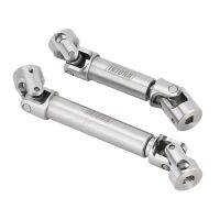 INJORA Stainless Steel Drive Shafts for 1/18 TRX4M (4M-18)