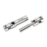 INJORA Stainless Steel Drive Shafts for 1/18 TRX4M (4M-18)