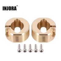 INJORA 2PCS 14g/pcs Brass Rear Axle Counterweights for 1/18 TRX4M (4M-30)