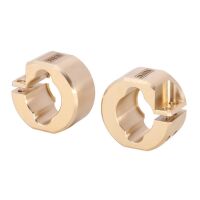 INJORA 2PCS 14g/pcs Brass Rear Axle Counterweights for 1/18 TRX4M (4M-30)