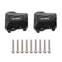 INJORA 2PCS 4g CNC Aluminum Front Rear Axle Diff Cover...