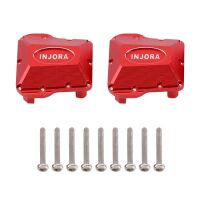 INJORA 2PCS 4g CNC Aluminum Front Rear Axle Diff Cover...