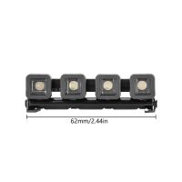 INJORA Square Spotlights Roof Light for 1/18 TRX4M Defender (4M-31)