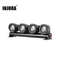 INJORA Round Spotlights Roof Light for 1/18 TRX4M Defender (4M-31)