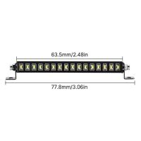 INJORA 16LED Metal Roof Light with Y wire for 1/18 TRX4M Defender (4M-26)