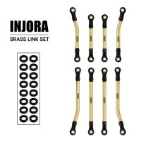 INJORA 8PCS Brass High Clearance Links Set for 1/18 TRX4M...