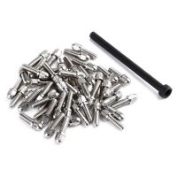 INJORA 30PCS M2.5 Metal Screws for 1.9" and 2.2" Wheel Rims