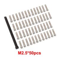 INJORA M2.5 Metal Screws for INJORA 1.9" and...