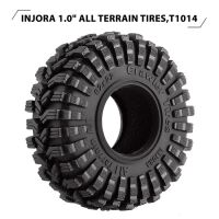 INJORA 1.0" 62*22mm S5 Super Soft Sticky All Terrain Tires for 1/18 1/24 RC Crawlers (4) (T1014)