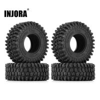 INJORA 1.0" 57*22mm S5 Rock Crawling Tires for 1/18 1/24 RC Crawlers (4) (T1016)