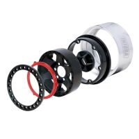 INJORA 4PCS 1.9" 6-spoke Beadlock Wheel Rim Hub CNC Aluminum for 1/10 RC Crawlers