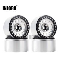 INJORA 4PCS 2.2" Aluminum Beadlock Wheel Rims for...