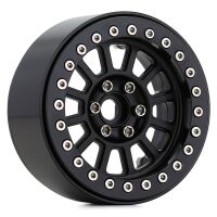 INJORA 4pcs 2.2" 12-Spokes Metal Beadlock Wheel Rims...