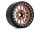 INJORA 4pcs 2.2" 12-Spokes Metal Beadlock Wheel Rims for 1/10 RC Crawler, 136g/pcs Bronze