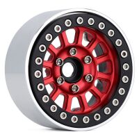 INJORA 4PCS 1.9" 12-Spokes Beadlock Wheel Rim for...