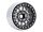 INJORA 4PCS 1.9" 12-Spokes Beadlock Wheel Rim for 1/10 RC Crawler Grey