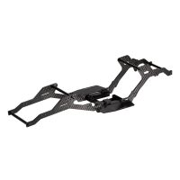 INJORA 313/324mm Wheelbase LCG Carbon Fiber Chassis Kit Frame Girder for 1/10 RC Crawler TRX4 Upgrade Parts