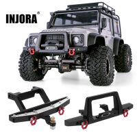 INJORA CNC Aluminum Front Rear Bumper for 1/18 TRX4M Defender (4M-41)