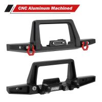 INJORA CNC Aluminum Front Rear Bumper for 1/18 TRX4M Defender (4M-41)