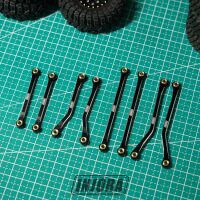 INJORA Aluminum High Clearance Chassis Links Set for 1/18 TRX4M (4M-37) Black