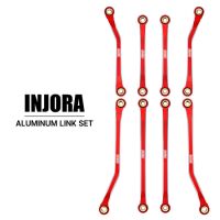 INJORA Aluminum High Clearance Chassis Links Set for 1/18...