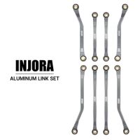 INJORA Aluminum High Clearance Chassis Links Set for 1/18...