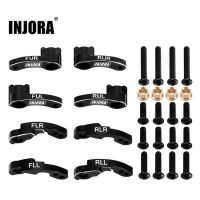 INJORA CNC Aluminum Flex Blades Suspension Travel...