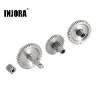 INJORA Stainless Steel 40.3:1 Low Range Transmission Gear Set for 1/18 TRX4M (4M-36)