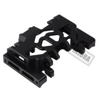 INJORA Aluminum Metal Gearbox Mount Holder for Traxxas TRX-4 Black