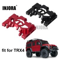 INJORA Aluminum Metal Gearbox Mount Holder for Traxxas TRX-4 Black