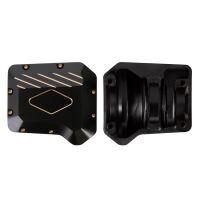 INJORA Black Coating Brass Diff Cover #8280 For TRX-4