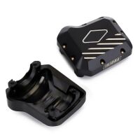 INJORA Black Coating Brass Diff Cover #8280 For TRX-4