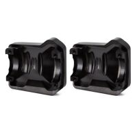 INJORA Black Coating Brass Diff Cover #8280 For TRX-4