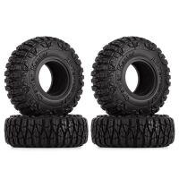 INJORA 1.0" 60*20mm Rubber Tires All Terrain Upgrade for 1/24 RC Crawlers (4) (T1006)