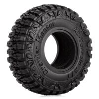 INJORA 1.0" 60*20mm Rubber Tires All Terrain Upgrade for 1/24 RC Crawlers (4) (T1006)