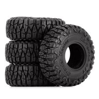 INJORA 1.0" 60*20mm Rubber Tires All Terrain Upgrade for 1/24 RC Crawlers (4) (T1006)