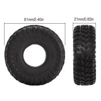 INJORA 1.0" 61*21mm Super Soft All Terrain Tires for...